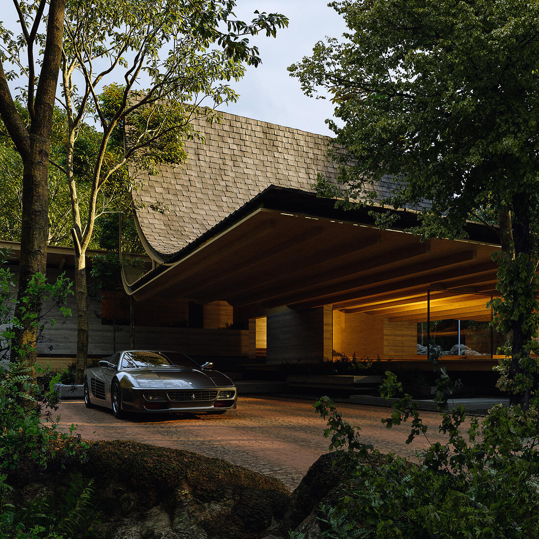 Architectural 3D visualization by Arthur Valente on CGAward