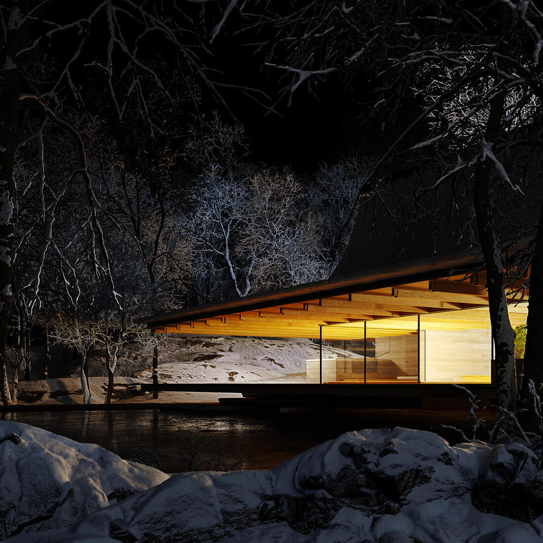 Architectural 3D visualization by Arthur Valente on CGAward
