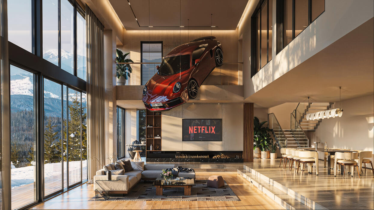 Architectural 3D visualization by Sky Visuals on CGAward
