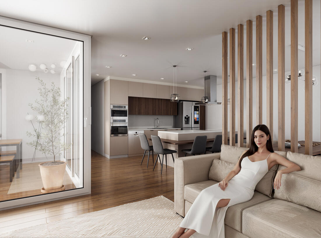 Architectural 3D visualization by Juliano Arcaro  on CGAward