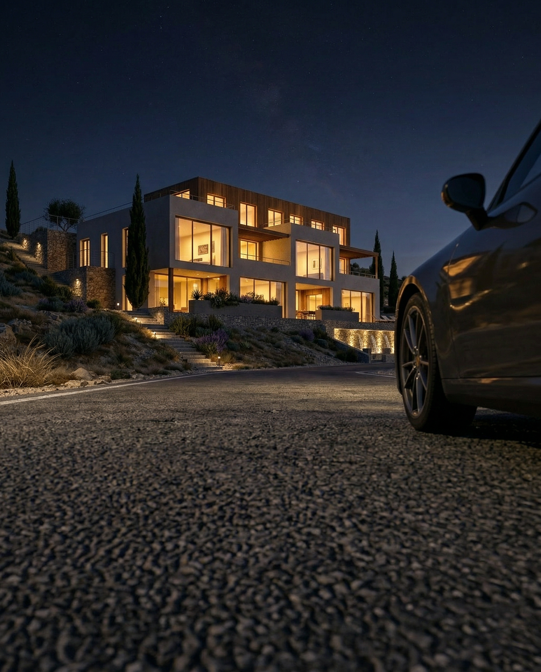 Architectural 3D visualization by Mahmoud Sarhan on CGAward