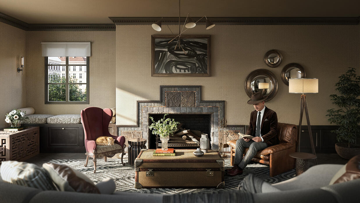 Architectural 3D visualization by Alexandre Castro on CGAward
