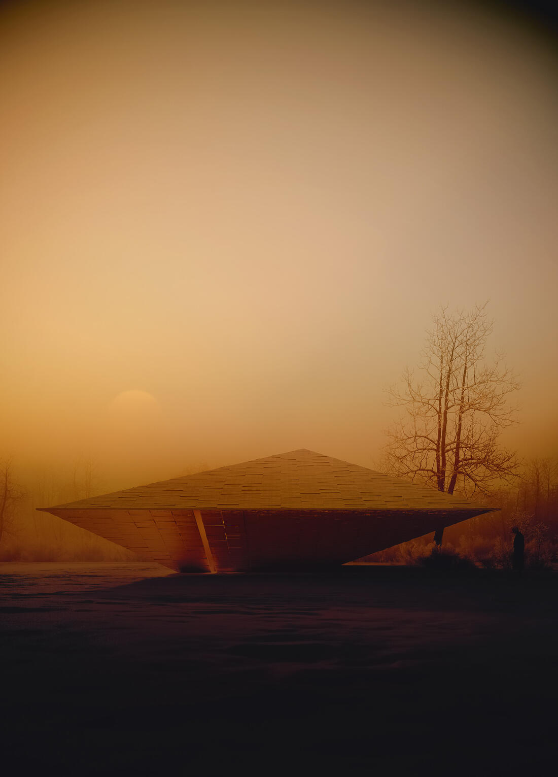 Architectural 3D visualization by Romain B on CGAward