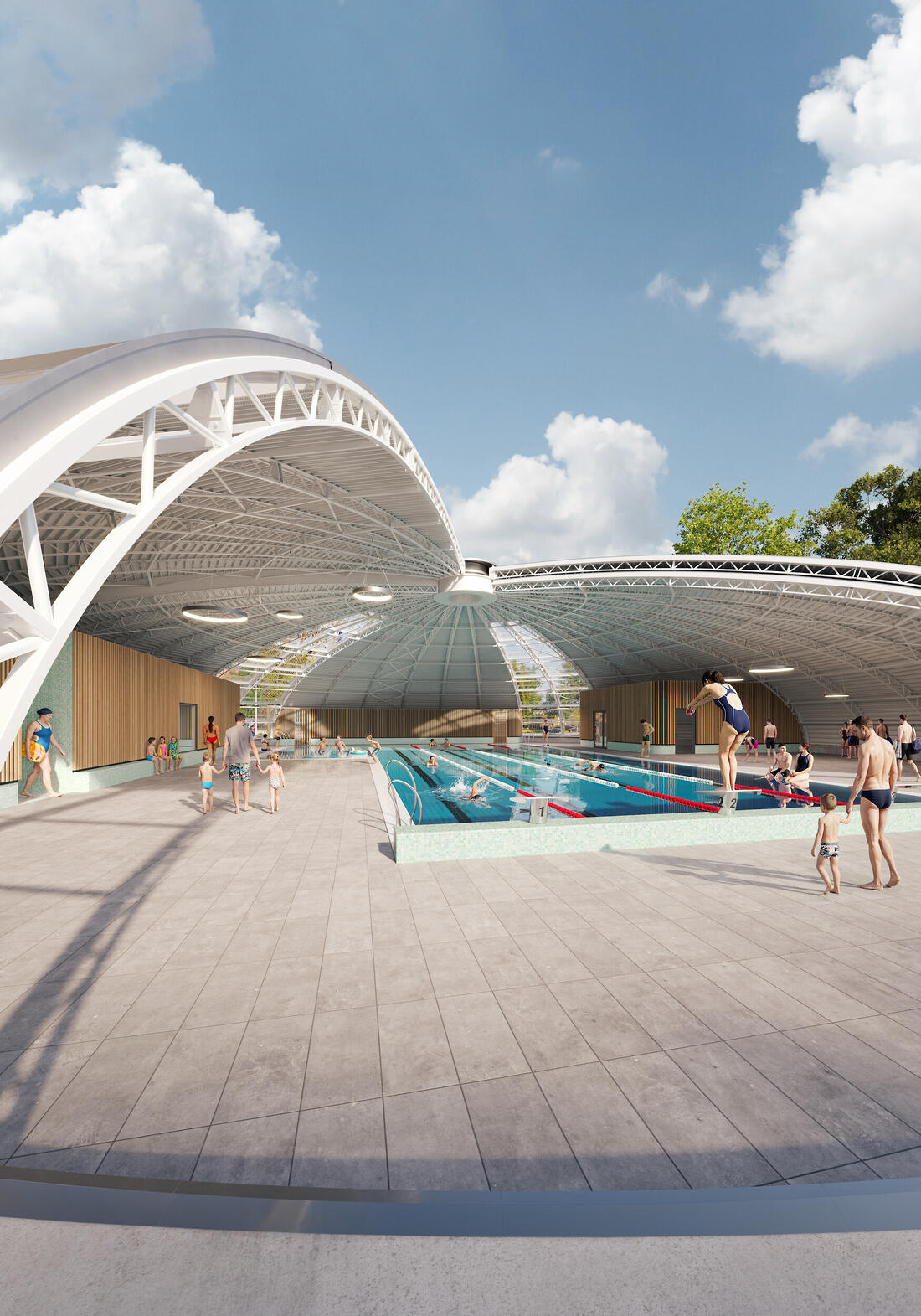 Architectural 3D visualization by ZUH Visuals on CGAward