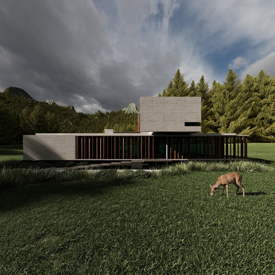Architectural 3D visualization by IVO  on CGAward