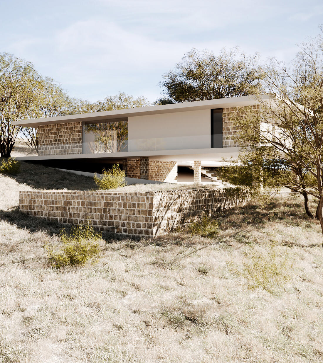 Architectural 3D visualization by Madalin Ciuculescu on CGAward