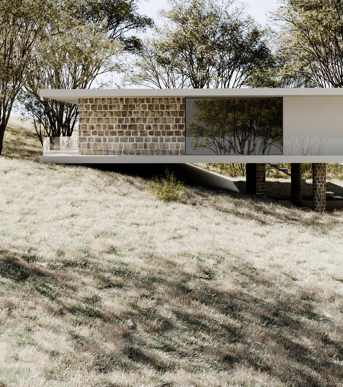 Architectural 3D visualization by Madalin Ciuculescu on CGAward